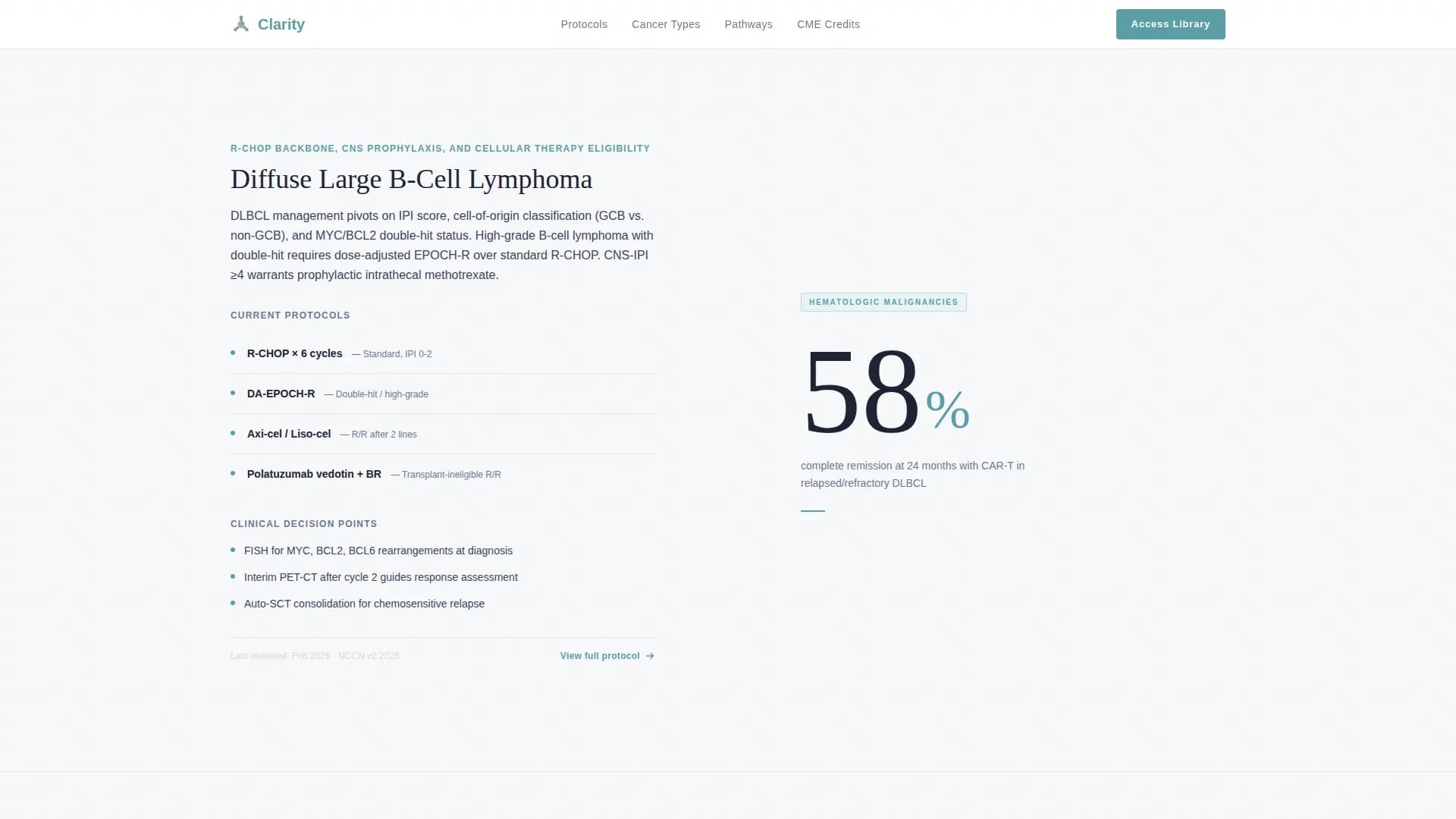 Oncologist Education Website Template