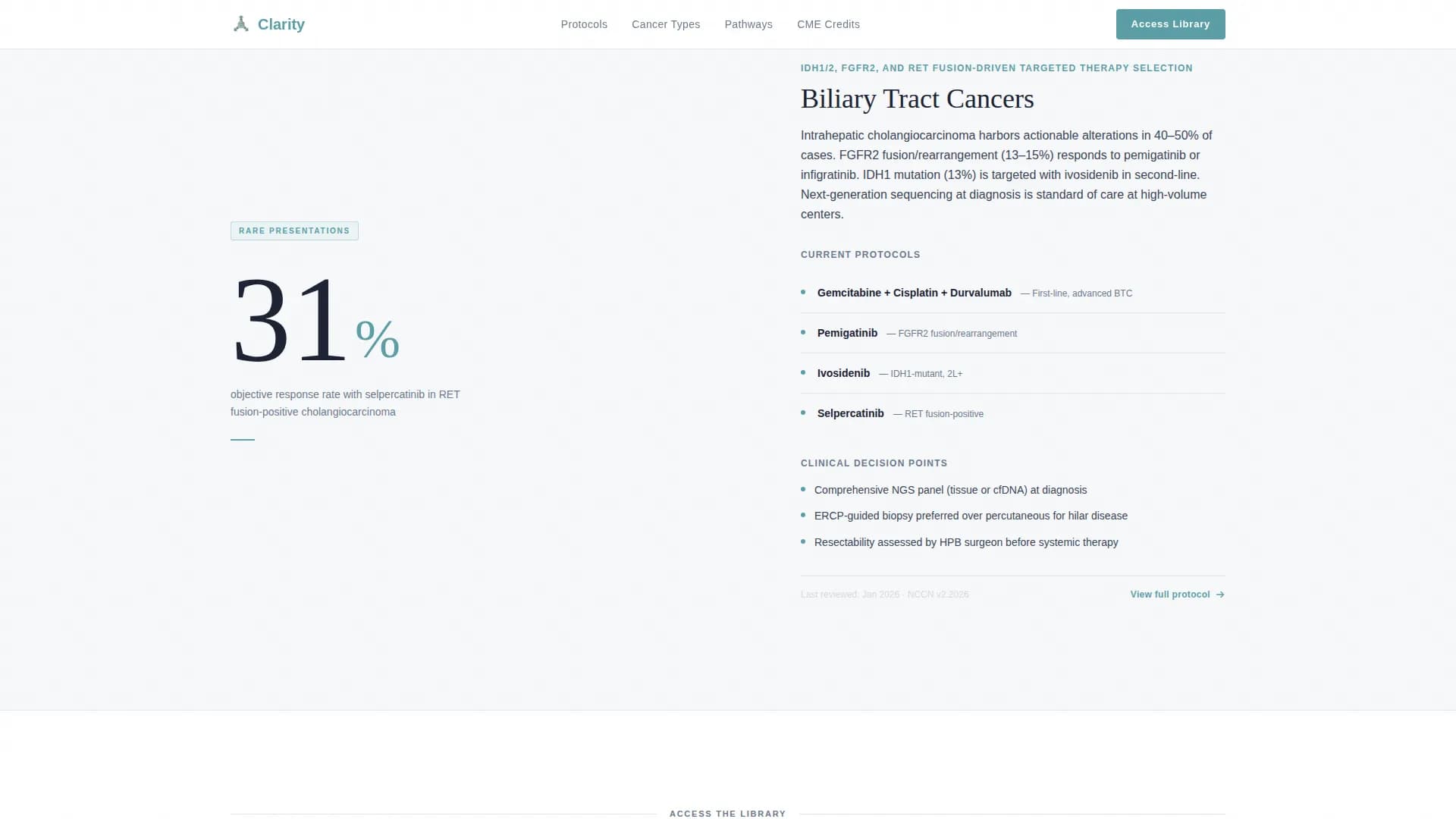 Oncologist Education Website Template