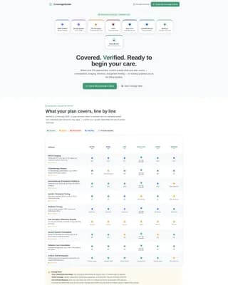 Advocate - Insurance Services Landing Page Template