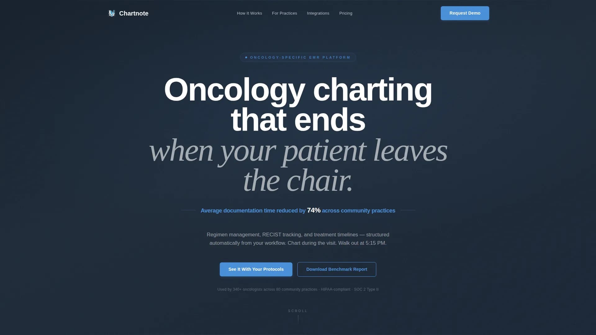 Oncology Medicine Booking Website Template
