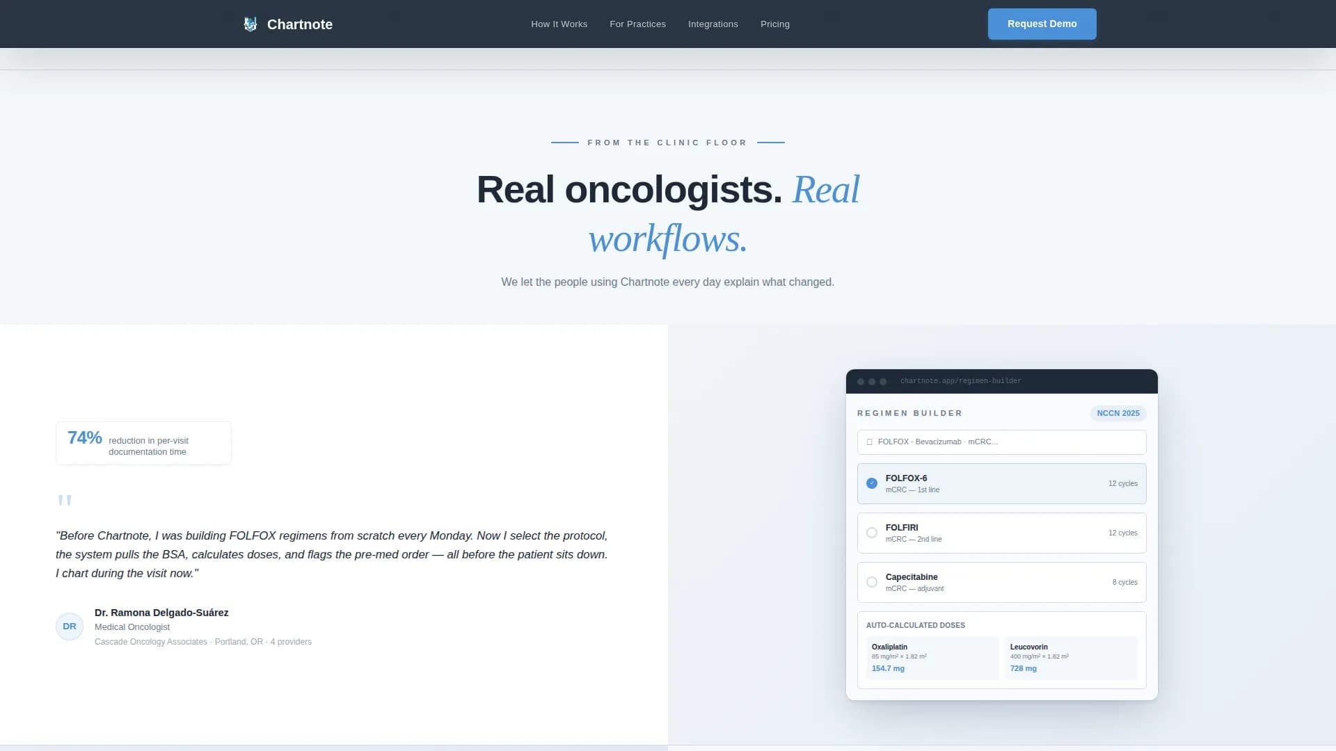 Oncology Medicine Booking Website Template