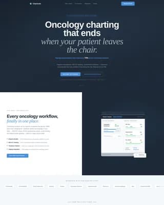 Oncology Medicine Booking Website Template