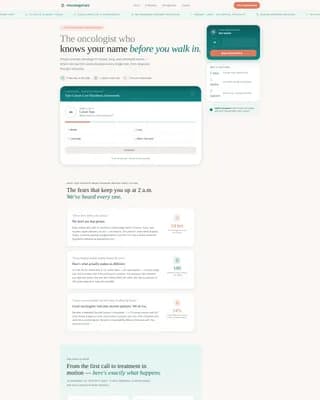 Oncology Medicine Professional Website Template