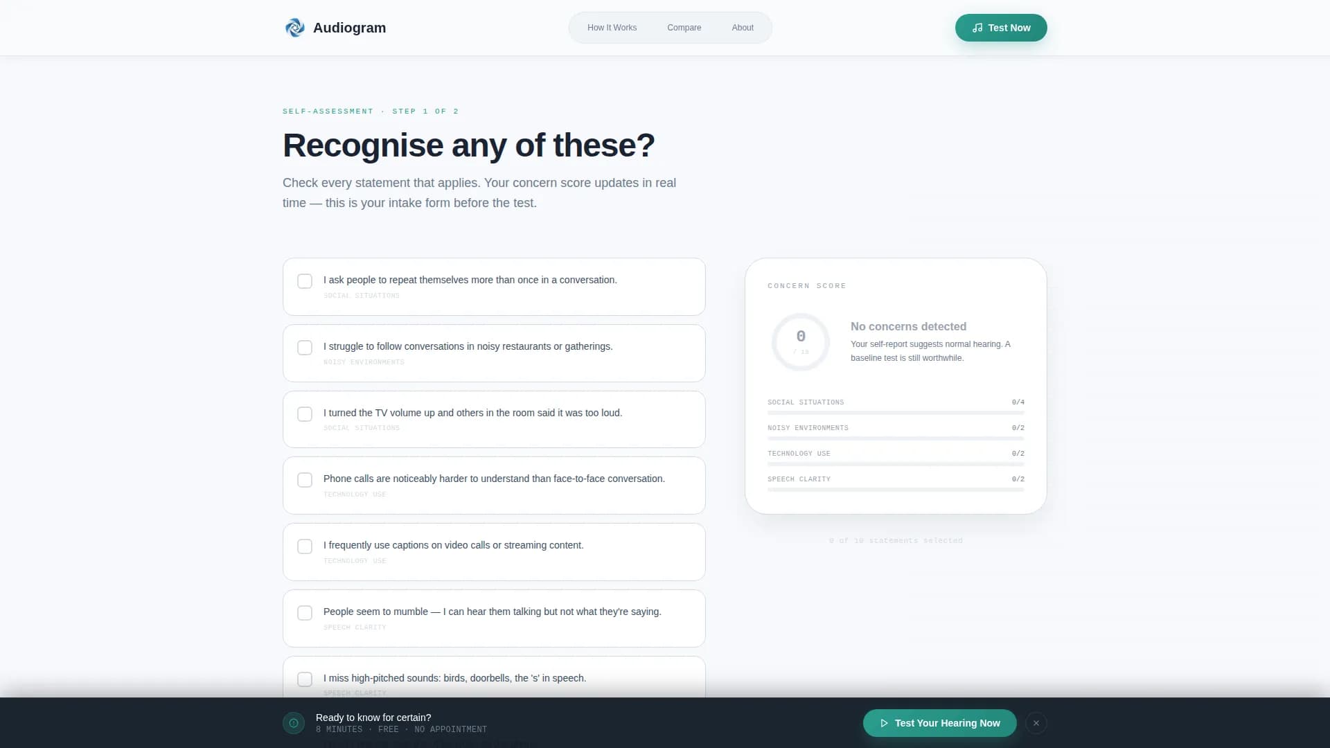 Hearing & Audiology Comparison Website Template