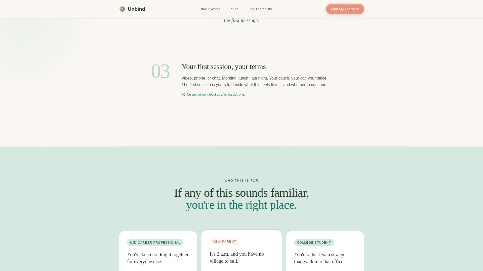 Mental Health & Psychiatry Booking Website Template