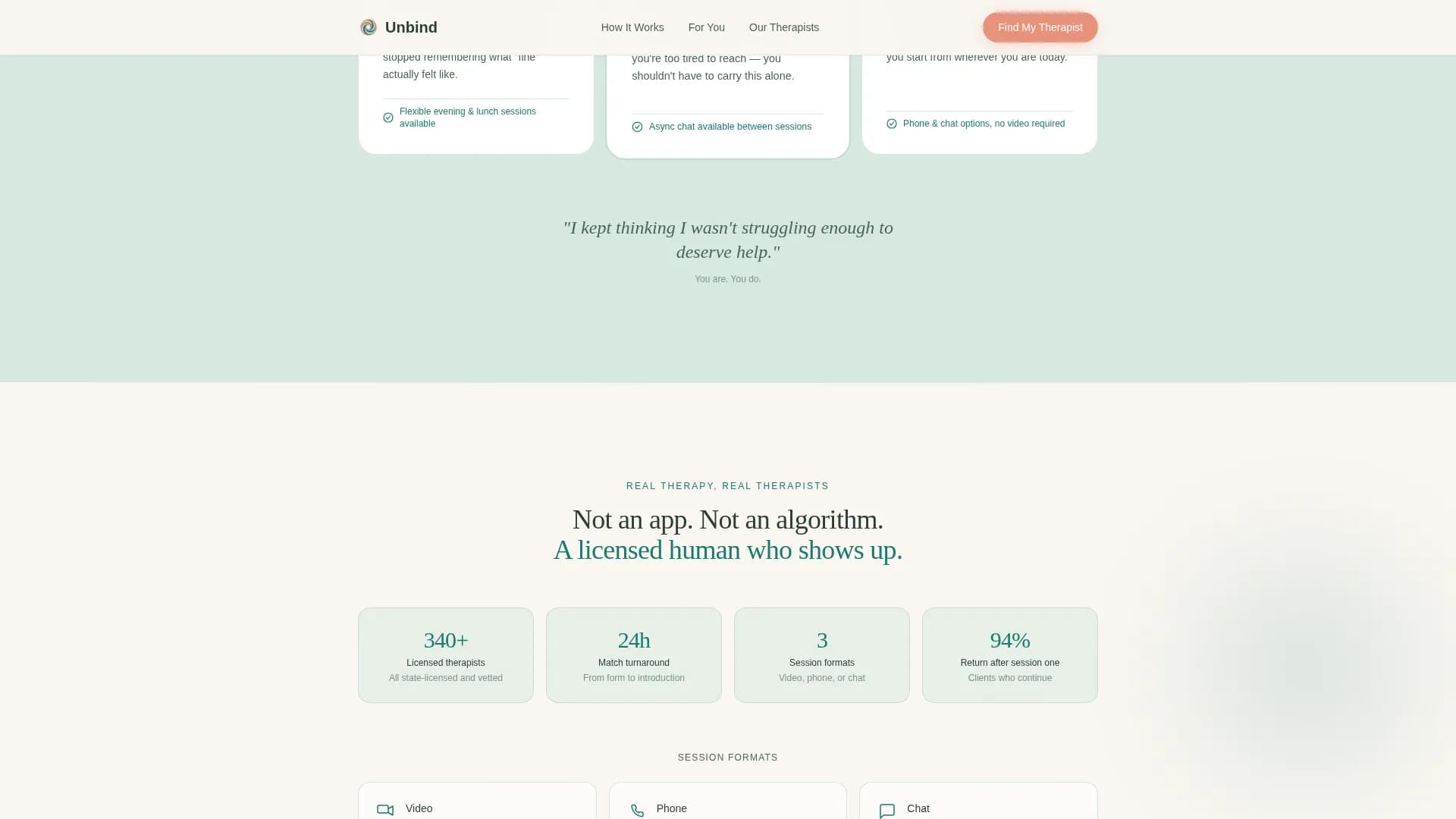 Mental Health & Psychiatry Booking Website Template