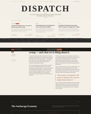 Dispatch - Authoritative Logistics Landing Page Template