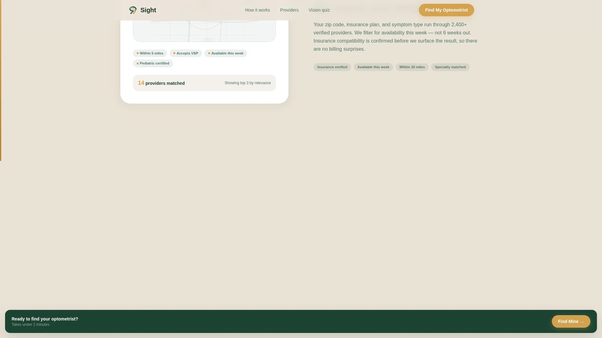 Optometrist Directory Website Template