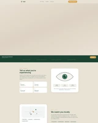 Optometrist Directory Website Template