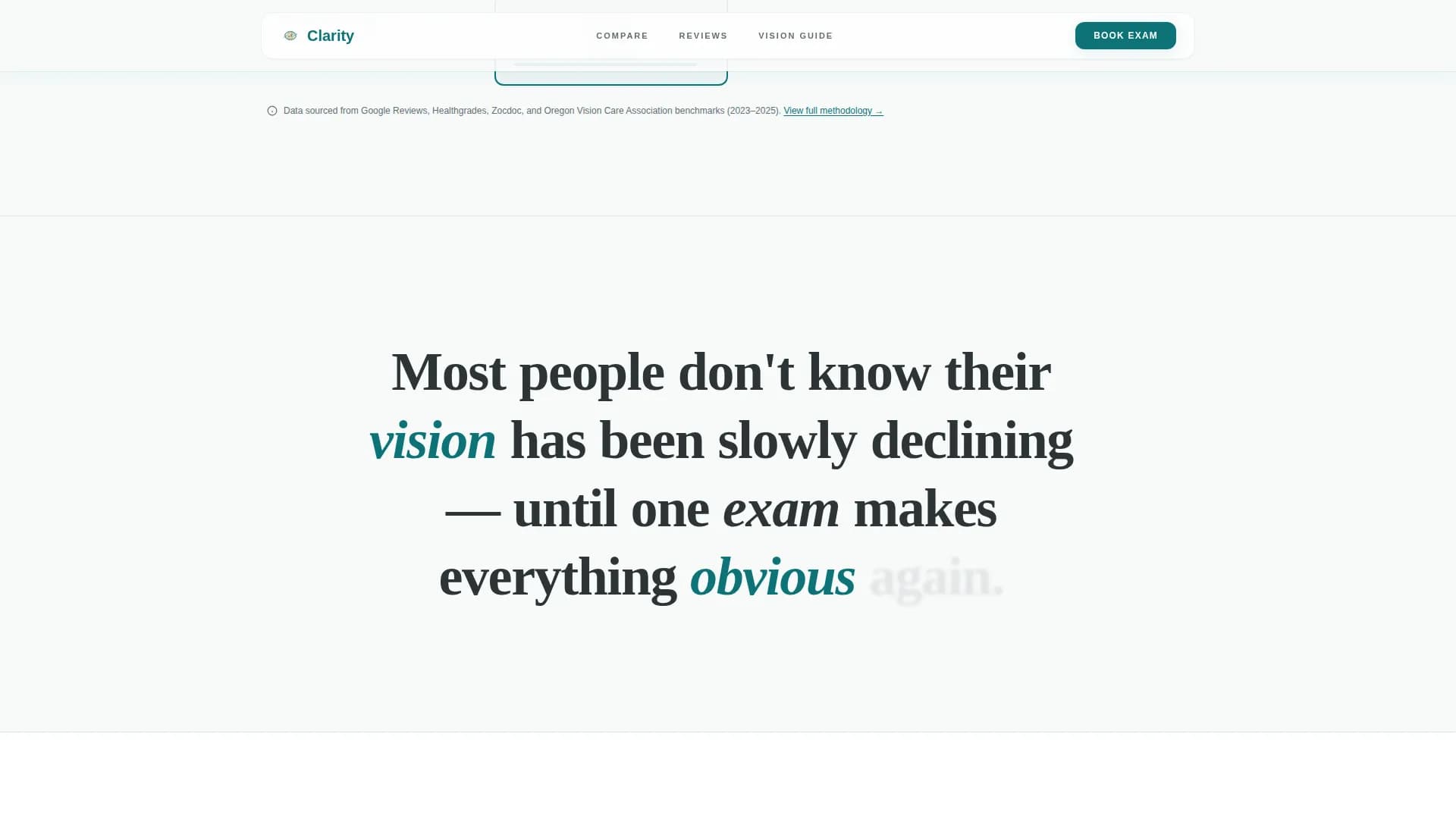 Optometrist Reviews Website Template