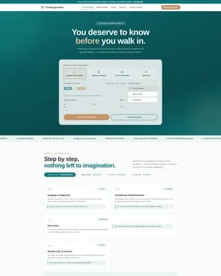 Oral Surgeon Booking Website Template