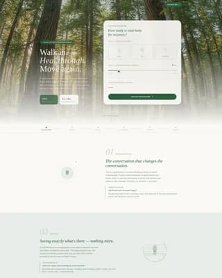 Mend - Trusted Orthopedic Landing Page Template