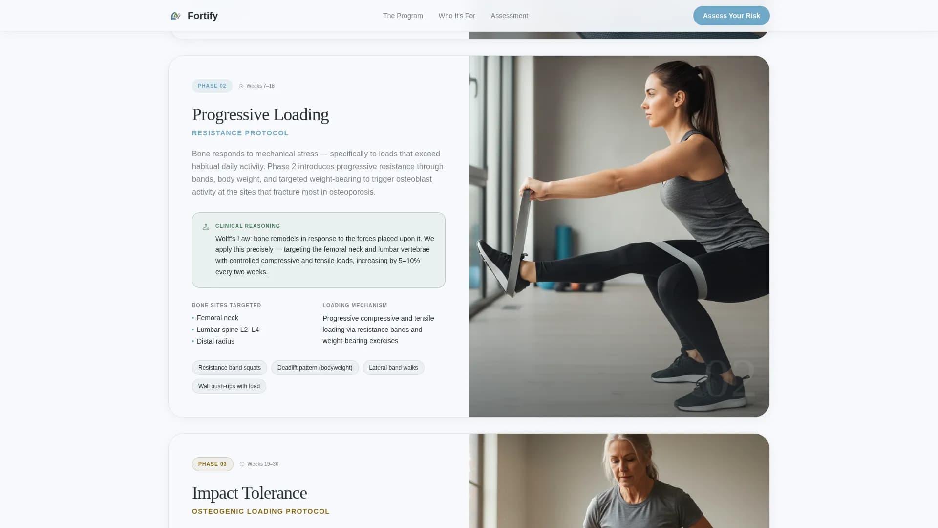 Osteoporosis Care Reviews Website Template