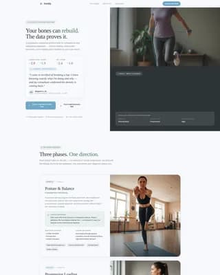 Osteoporosis Care Reviews Website Template