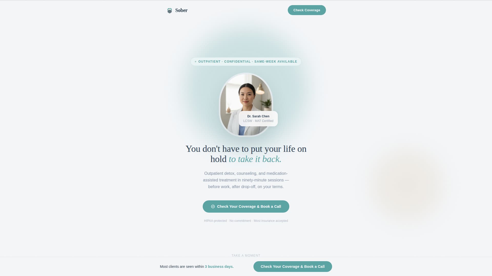 Rehabilitation & Therapy Booking Website Template