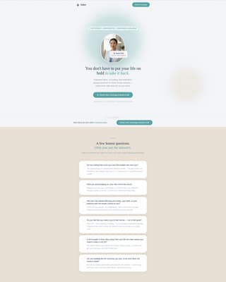 Rehabilitation & Therapy Booking Website Template