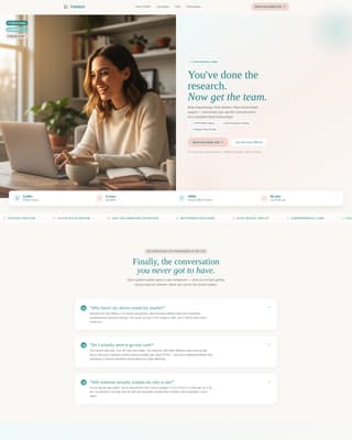 Catalyst - Trusted PCOS Landing Page Template