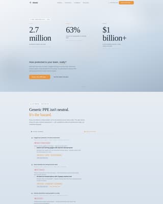 Shield - Trusted Safety Equipment Landing Page Template