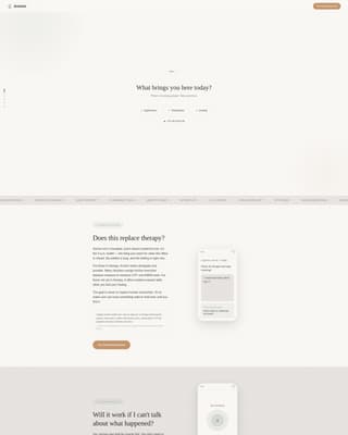 Anchor - Compassionate PTSD Landing Page Template