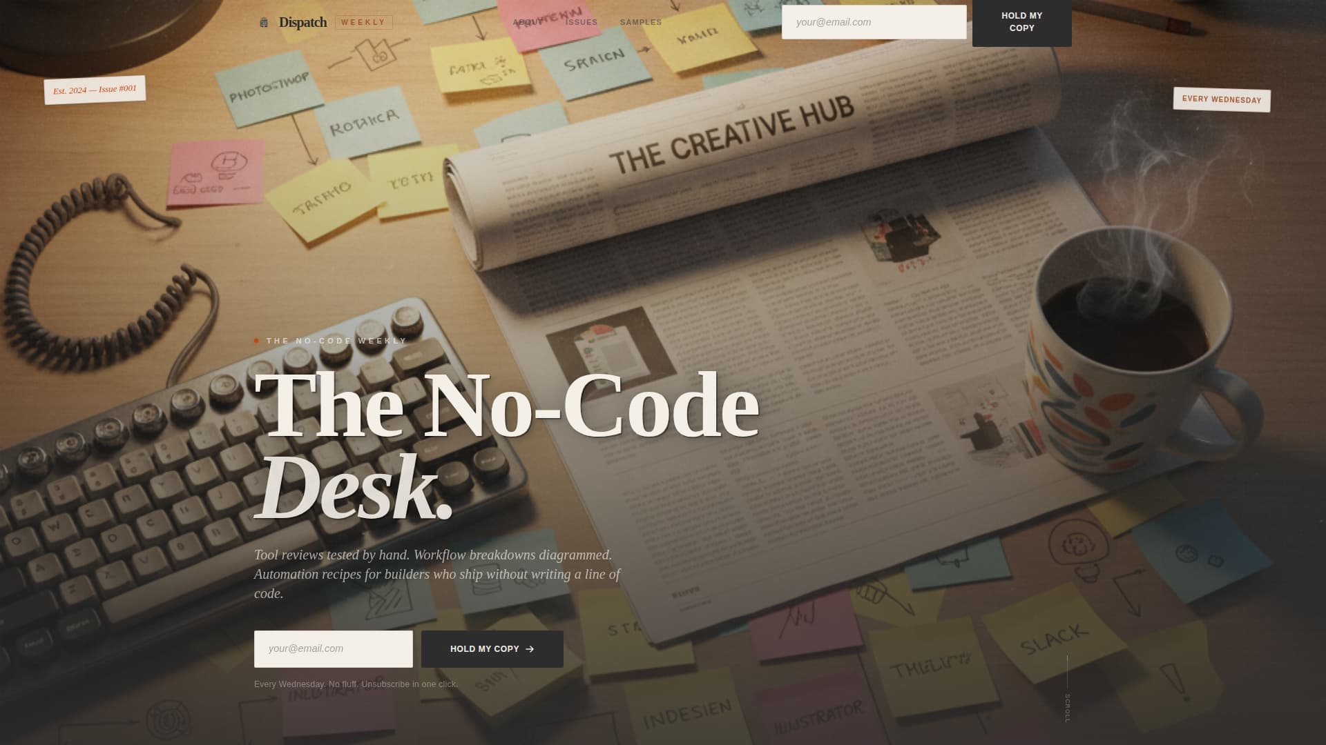 Dispatch — Trusted Automation Landing Page Template