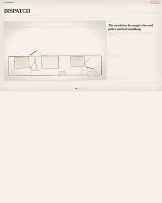 Dispatch - Compelling Nonprofit Landing Page Template