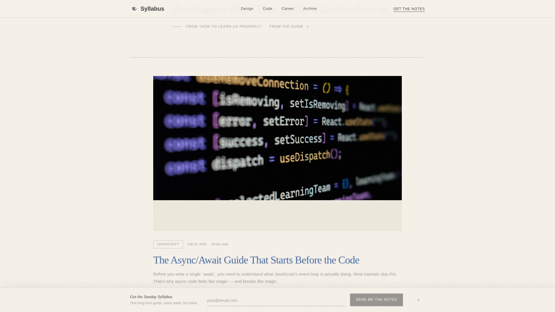 Syllabus - Inspiring Onlinelearning Landing Page Template