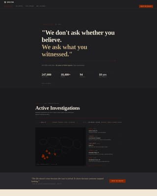 Paranormal - Premium & Landing Page Template