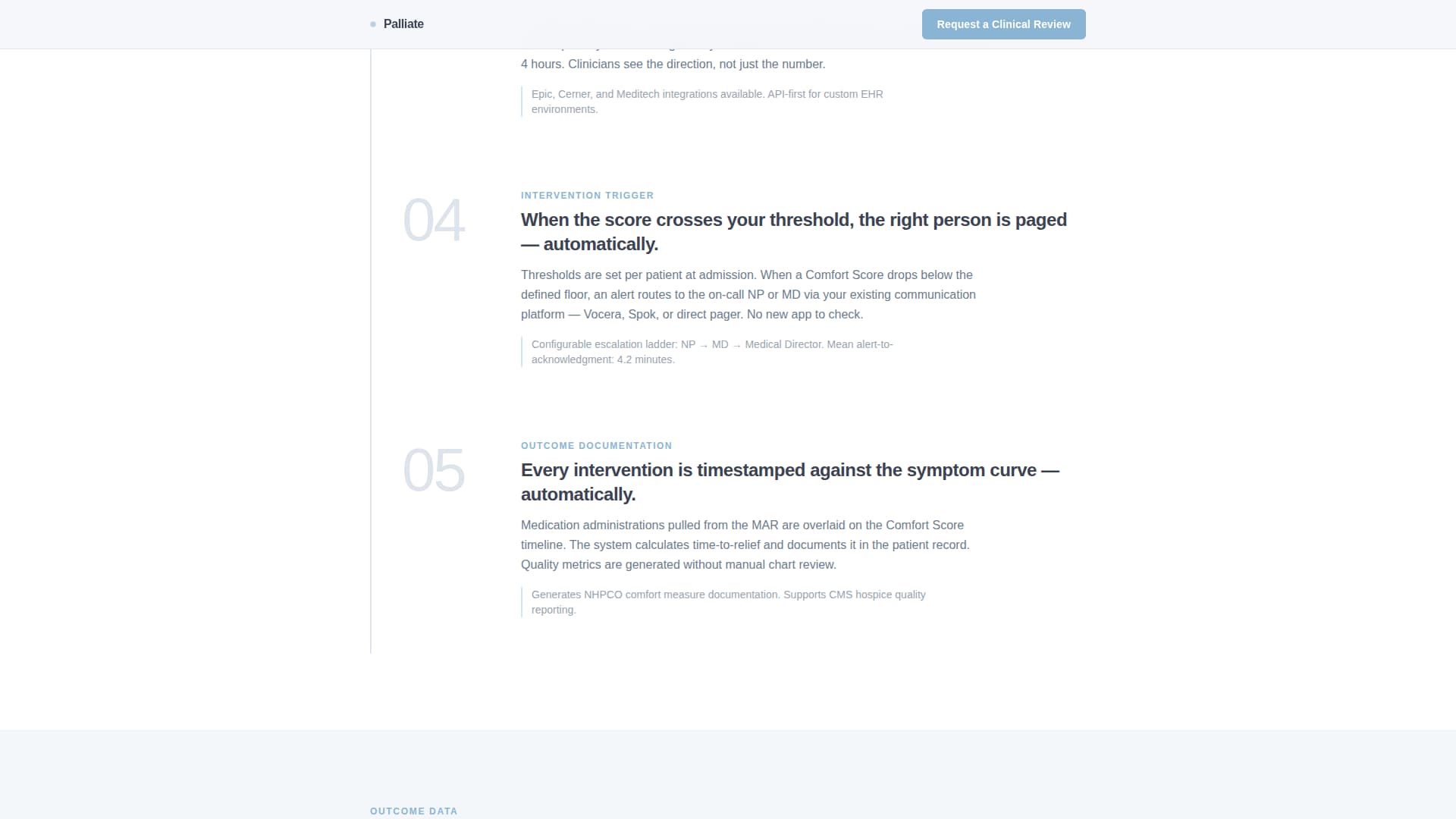 Palliative Care Medicine Professional Website Template