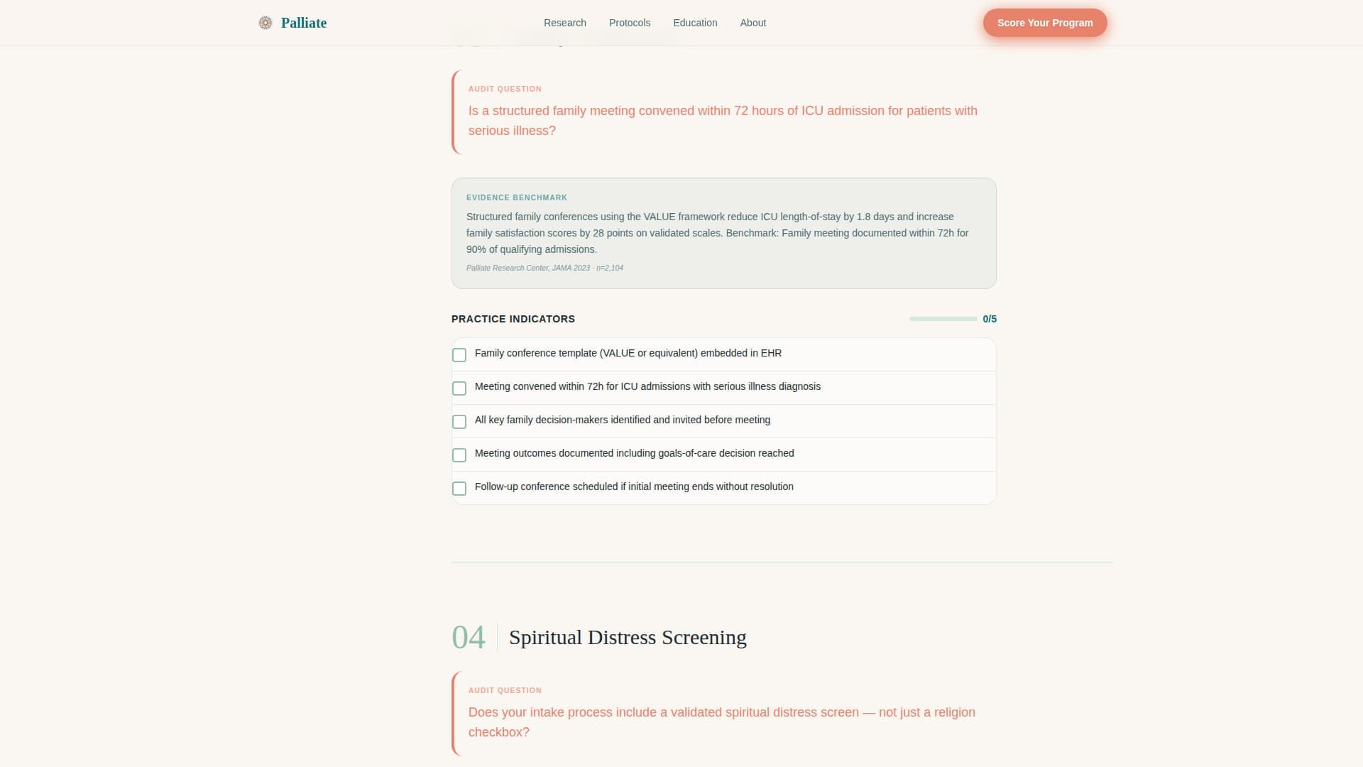 Palliative Care Medicine Specialist Professional Website Template