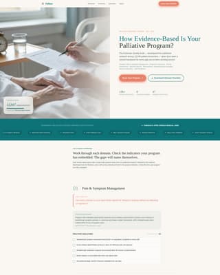 Palliative Care Medicine Specialist Professional Website Template