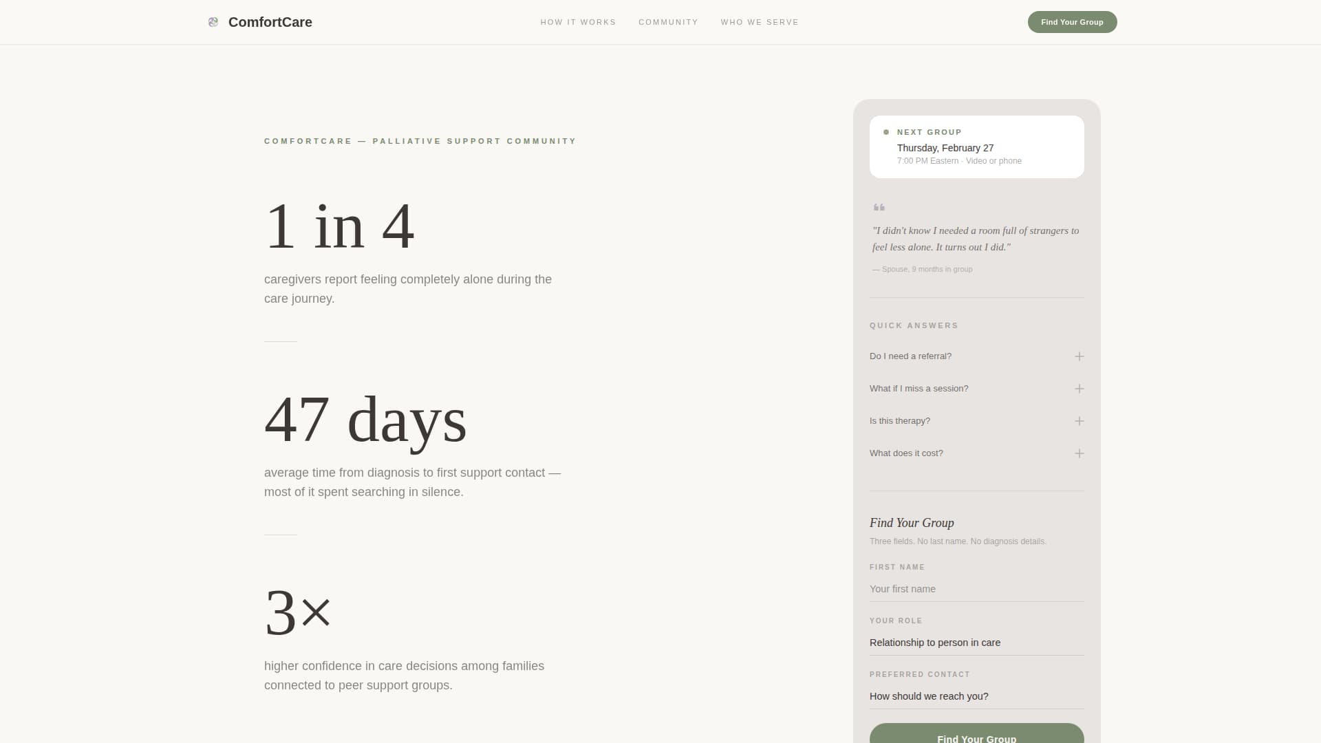 Palliative Care Medicine Advanced Professional Website Template
