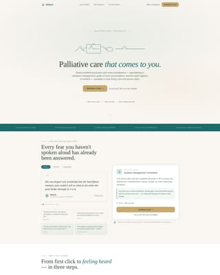 Solace - Compassionate Palliativecare Landing Page Template