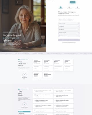 Pathway - Compassionate Parkinson's Landing Page Template