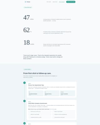 Tremor - Trusted Telehealth Landing Page Template