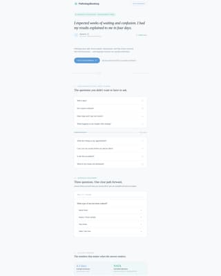 Pathology - Precise Diagnostic Landing Page Template