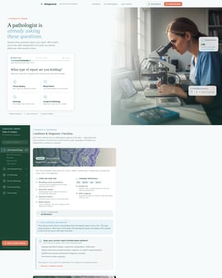 Pathologist Booking Website Template