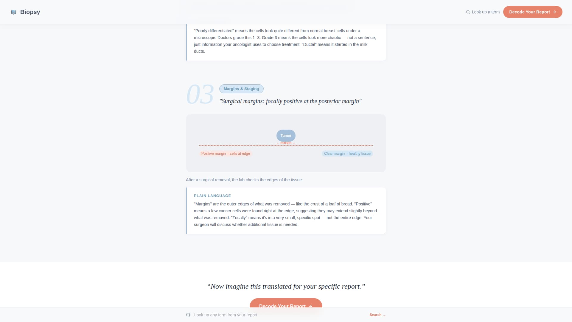 Biopsy - Clear Pathology Landing Page Template