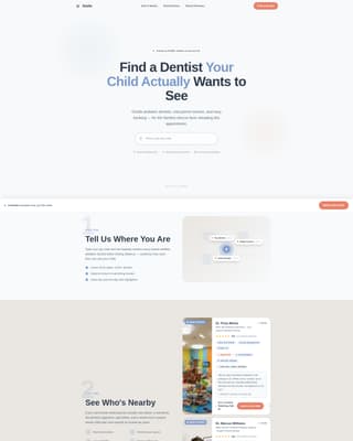Smile - Trusted Pediatricdentist Landing Page Template