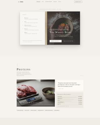 Kibble - Artisan Petnutrition Landing Page Template