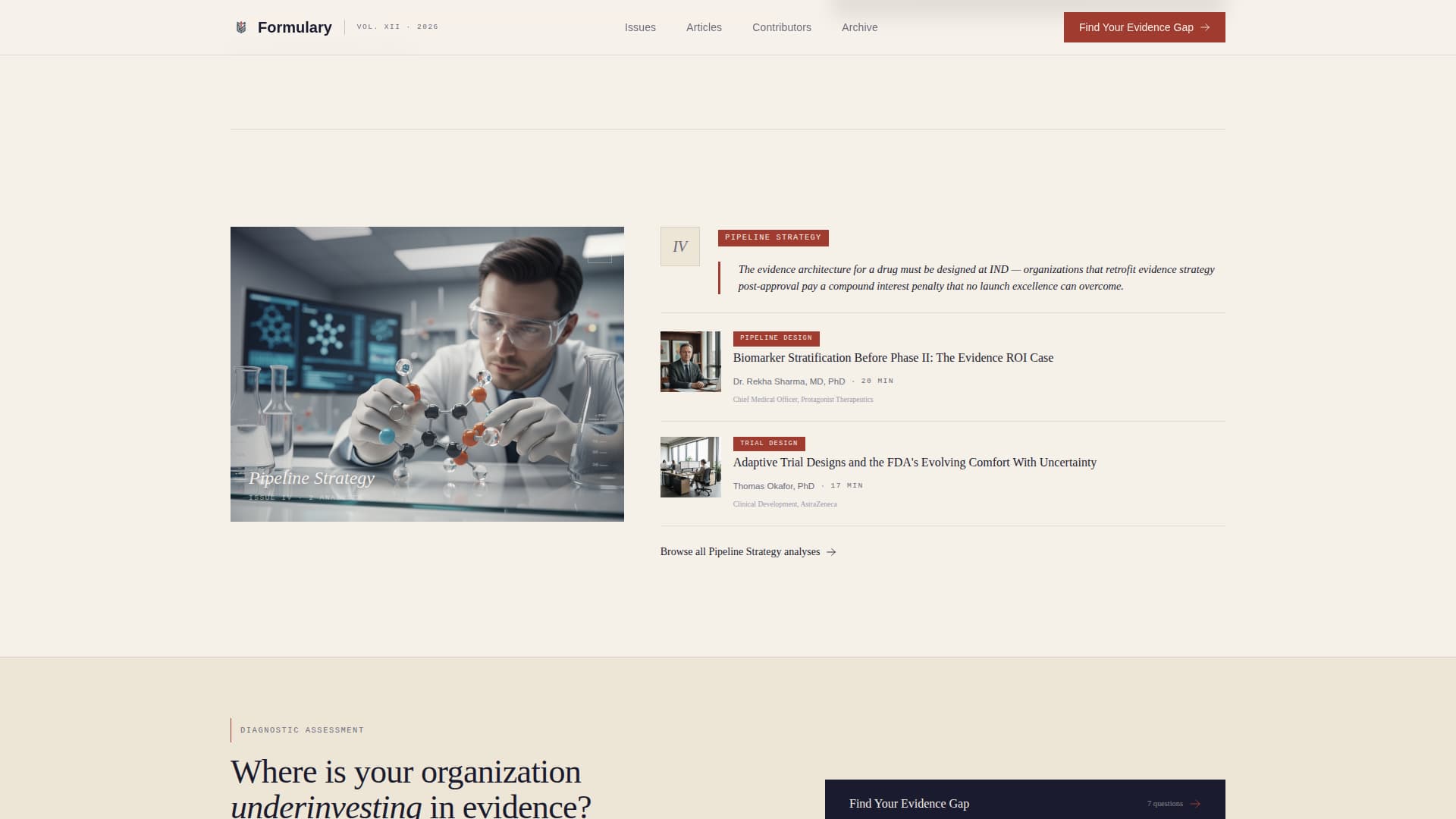 Compound — Trusted Biotech Solutions Landing Page Template