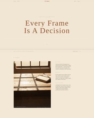 Shutter - Compelling Photography Landing Page Template