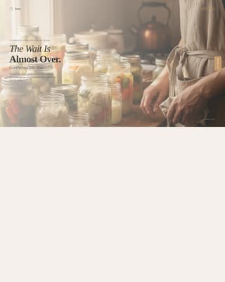 Brine - Artisan Canning Landing Page Template
