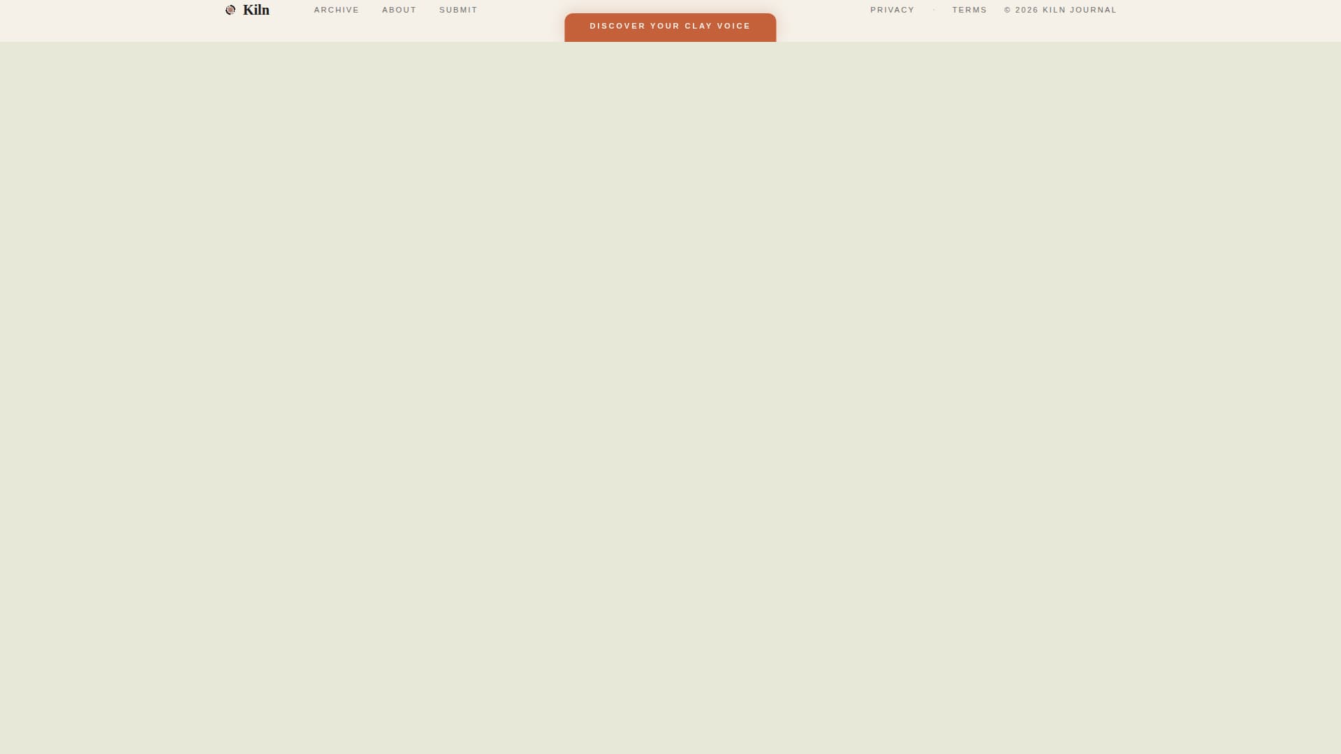 Forge — Expert Pottery Studio Landing Page Template
