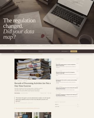 Redact - Authoritative Privacylaw Landing Page Template