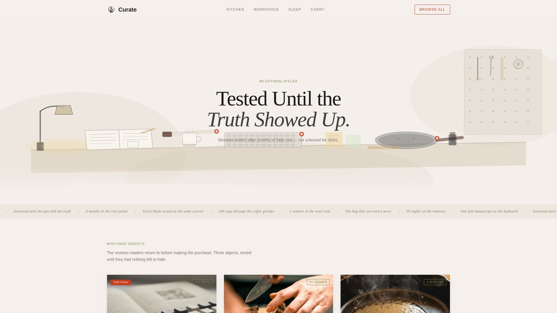 Review & Comparison Site Reviews Website Template