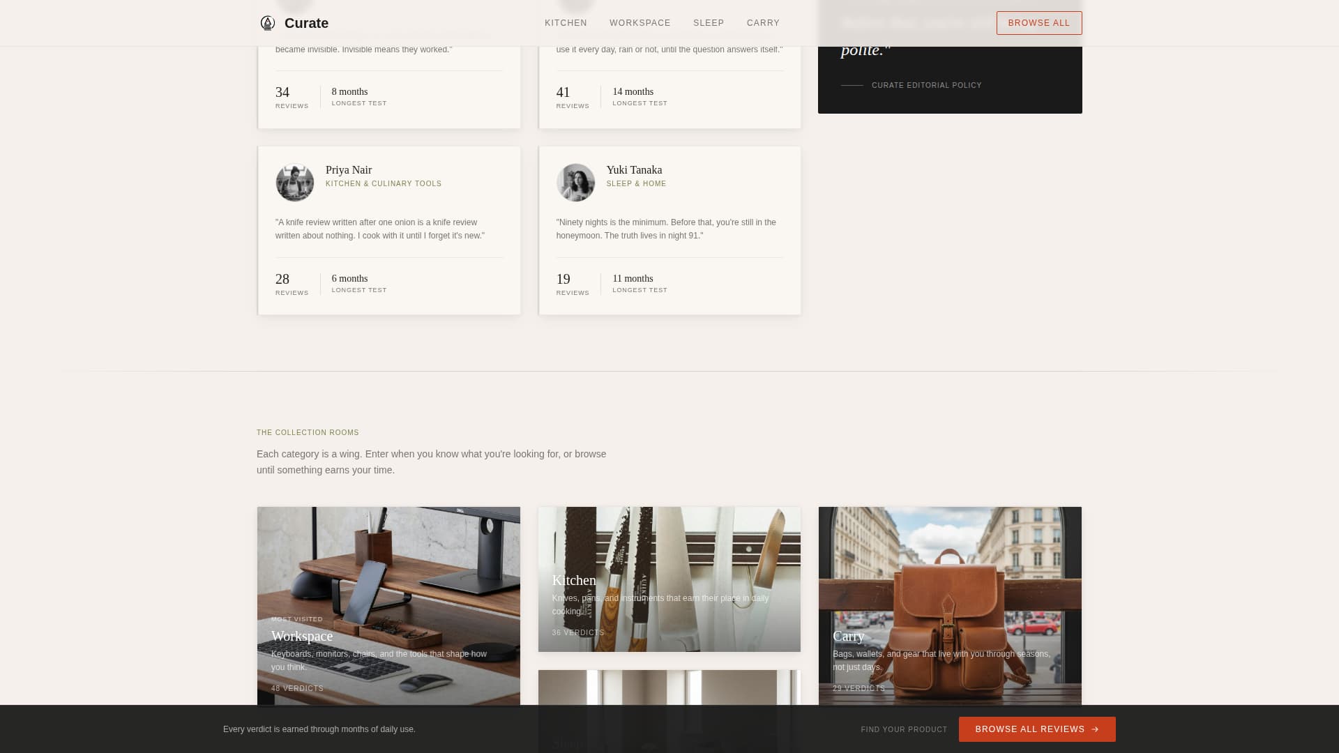 Review & Comparison Site Reviews Website Template