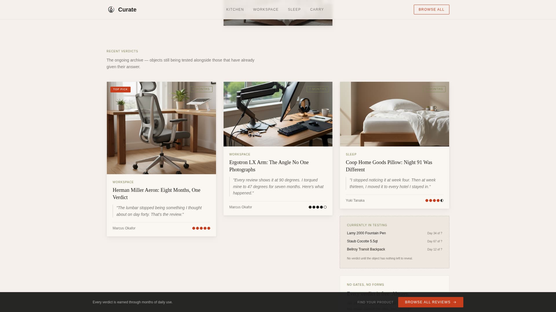 Review & Comparison Site Reviews Website Template