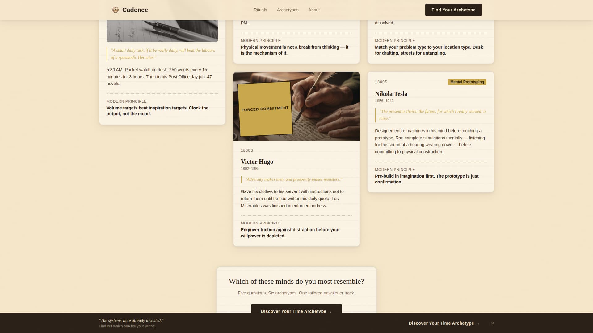Productivity & Time Management Content Specialist Blog Website Template