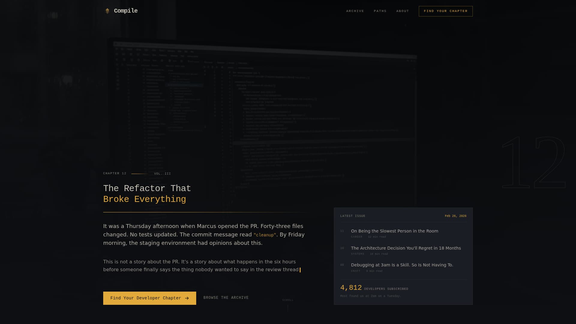 Tech & Gadget Blog Blog Website Template