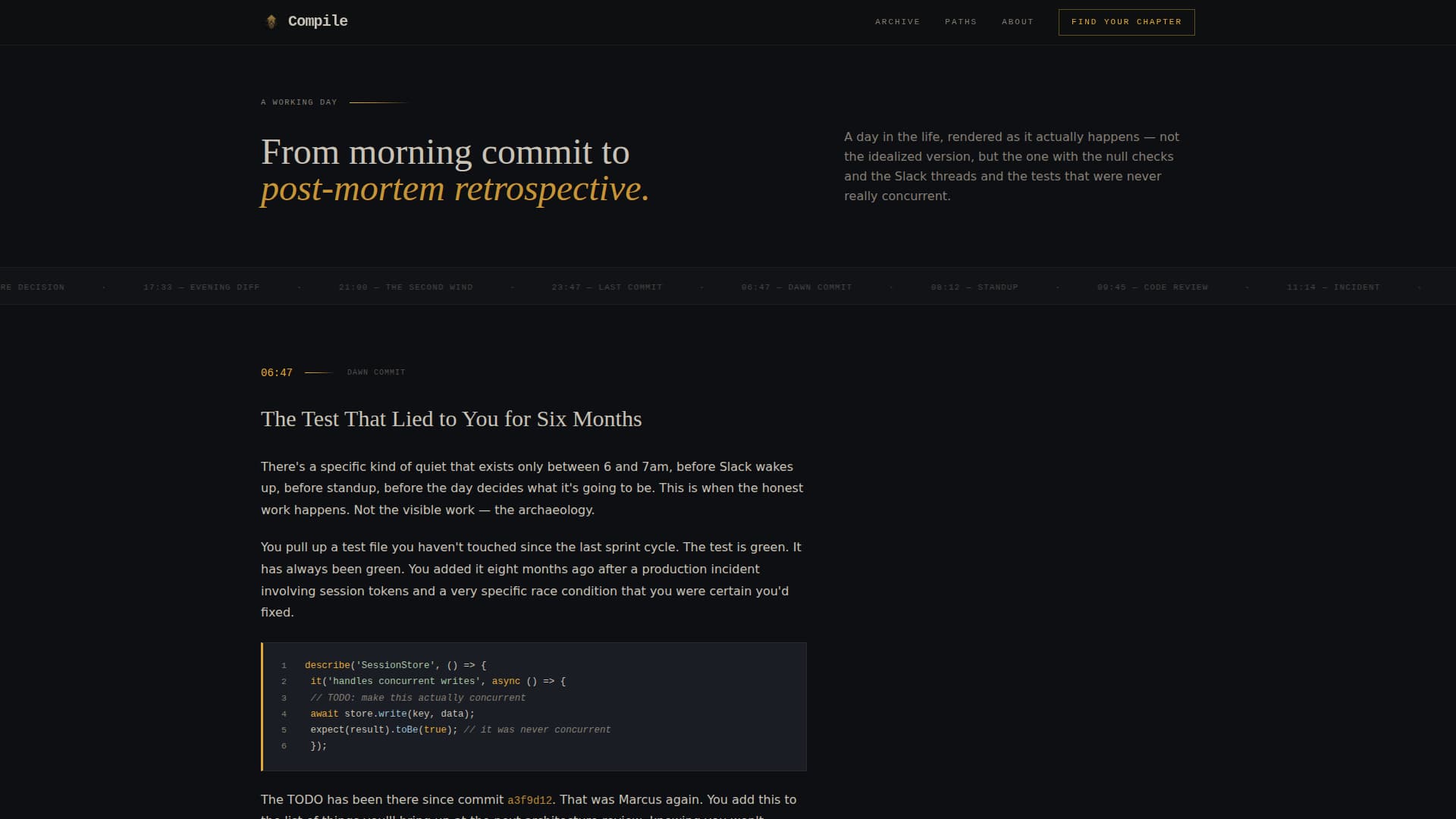 Tech & Gadget Blog Blog Website Template